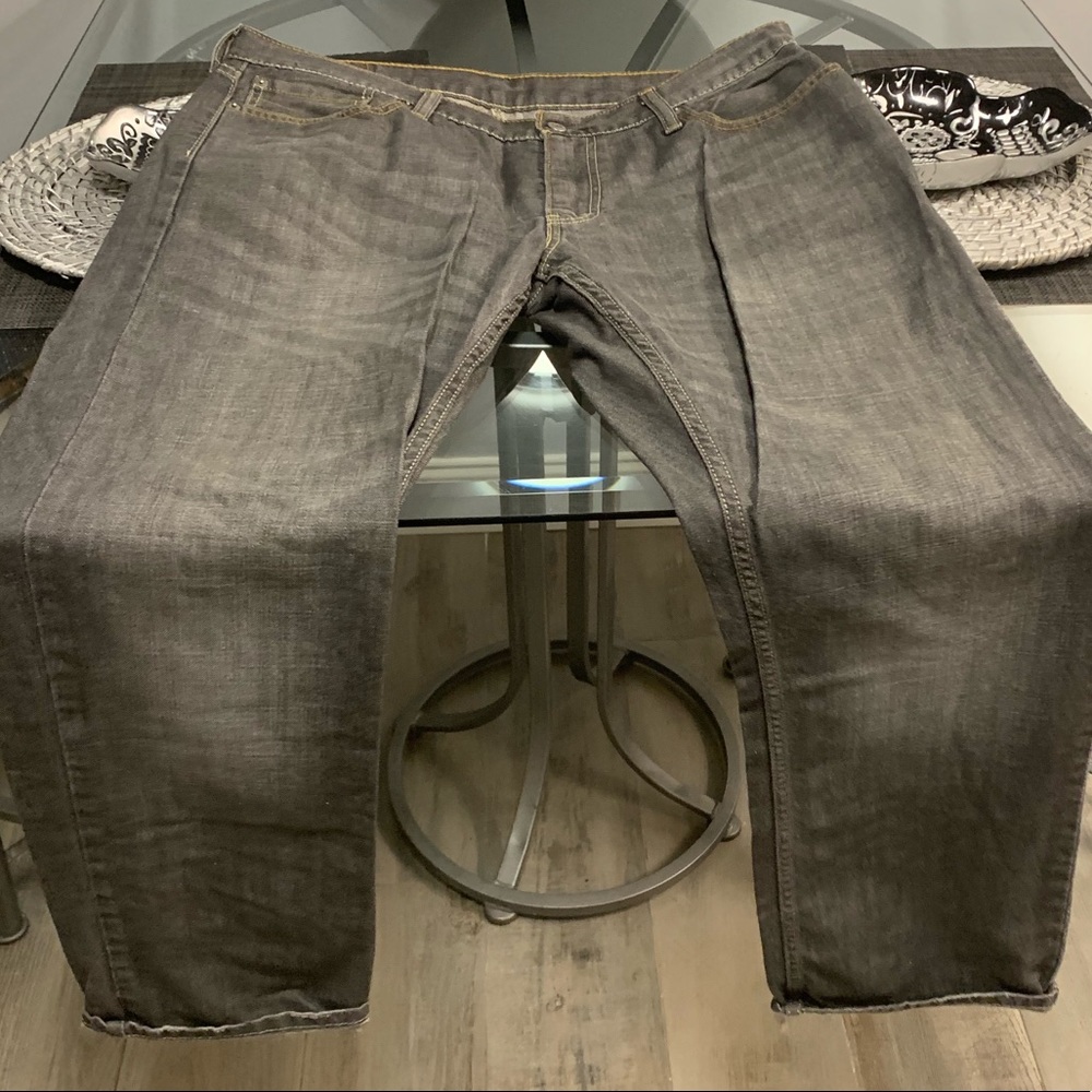 Gently used Levi’s 514 dark grey